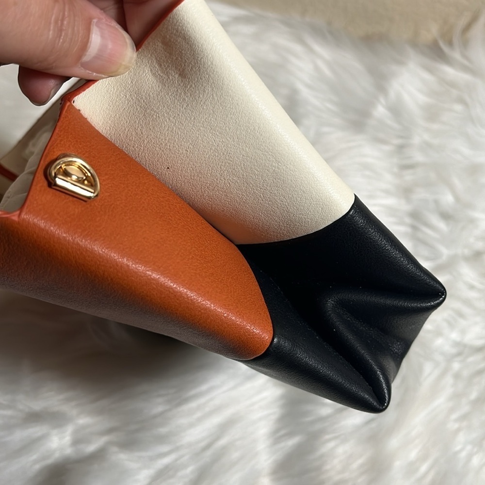 Street Level Color Block Snap Purse - Picture 11 of 11